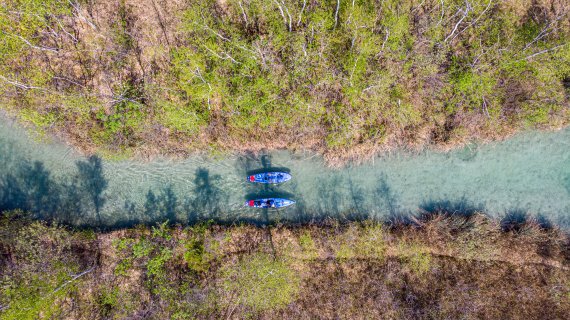 Länge, Breite und Ausführung des Stand-up-Paddle Boards hängen ganz von der Nutzung ab.