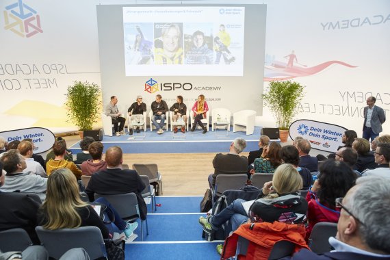 The ISPO Academy stage