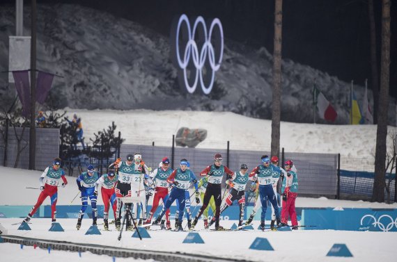 When the Olympic rings hang above the athletes, different rules apply