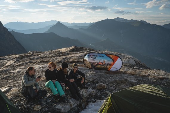 Die Zelte stehen! Zeit für eine Pause auf über 3000 Metern Höhe.