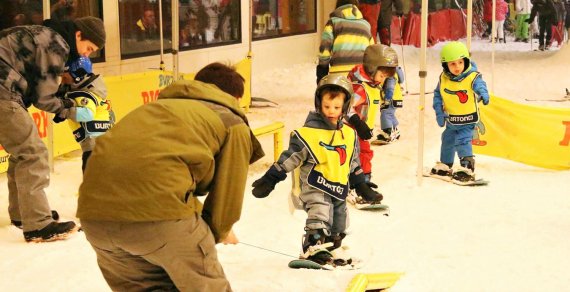 Spielerich an den Wintersport herangeführt werden, das ist das Prinzip des World Snow Day