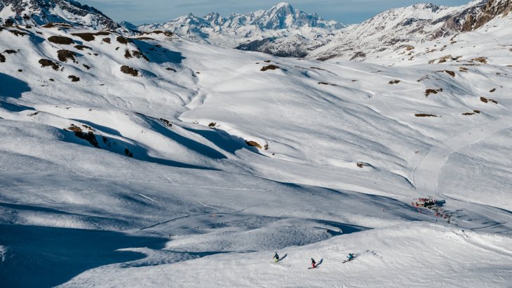 Skifahren abseits der Piste