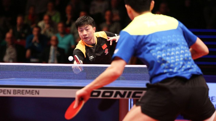 Superstar in China: Tischtennis-Spieler Ma Long.