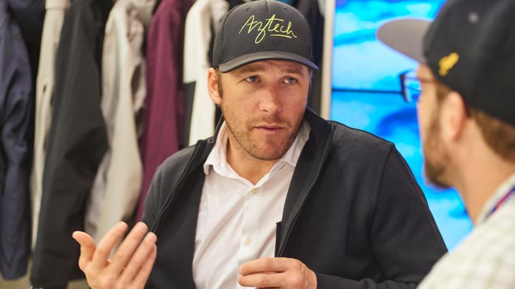 Bode Miller schätzt das Gespräch mit vielen Sport Professionals auf der ISPO MUNICH 2017.