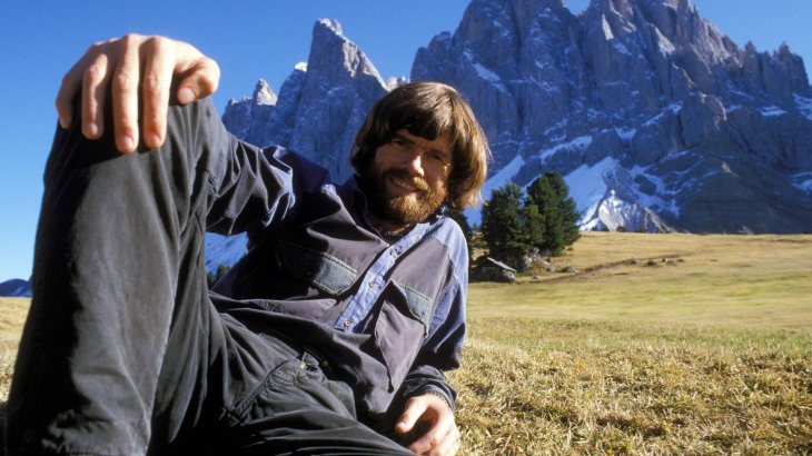 Reinhold Messner is probably the most famous mountaineer in Germany. Born in South Tirol, he was the first to climb the Mount Everest without additional oxygen (1987) and also the first who stood on top of all 14 eight-thousanders (1986). Moreover, the allrounder was the first who ascended an eight-thousanders all on his own (Nanga Parbat, 1978).