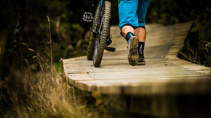 Die gut beschilderten Mountainbike-Routen bieten jede Menge Abwechslung