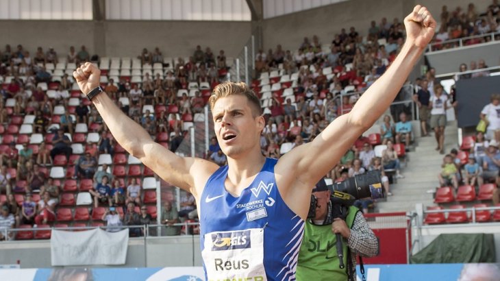 Julian Reus, der deutsche Top-Sprinter: elobau (Sensortechnik), True Nutrition Technology (Sportnahrung) und die Medienagentur SECONDRED Newmedia GmbH unterstützen den Hessen. Nicht zu vergessen sein Ausrüster Nike und die Sportfördergruppe der Bundeswehr.