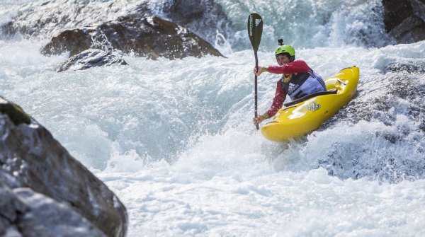 Der Neuseeländer Sam Sutton gewann zum vierten Mal die Extremkajak-WM im Ötztal.