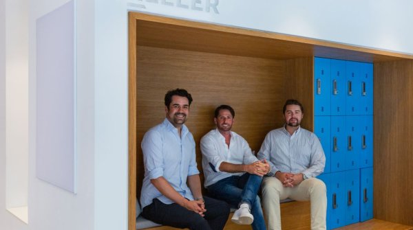 The management of the Keller Group intends to continue investing in digital tools (from left to right): Moritz Keller, Marcus Trute and Jakob Keller. 